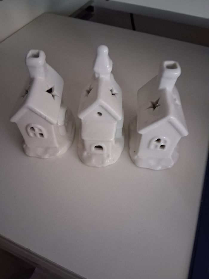 Lot de 3 maisons lumineuse