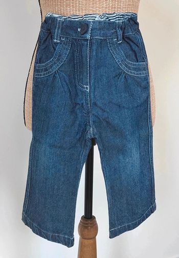 10 € Jean fille Petit Bateau 18 mois