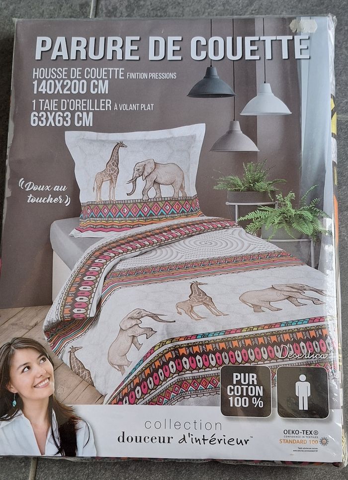 Housse couette neuve