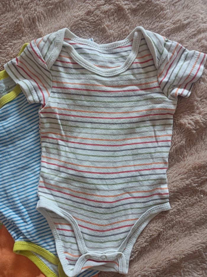 Lot de 3 body manches courtes kitchoun - photo numéro 2