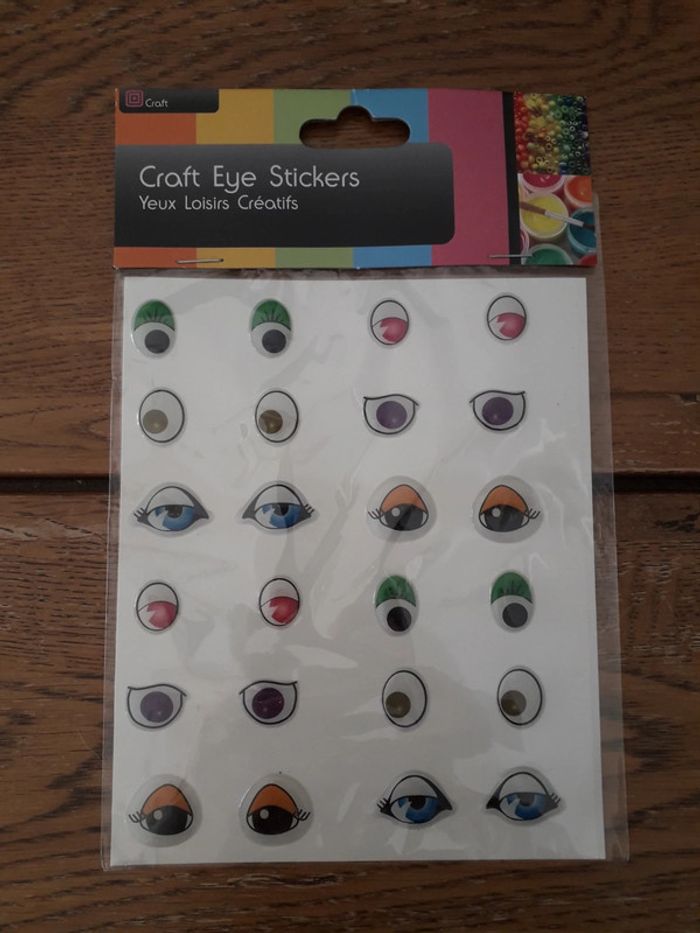 Stickers yeux
