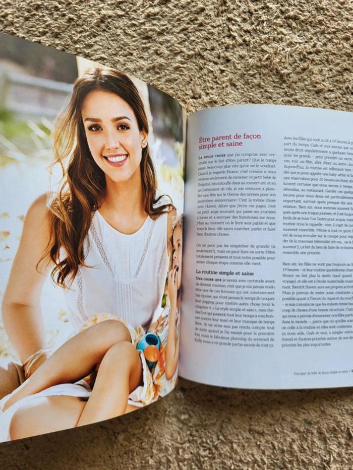 Livre « La vie, tout simplement » de Jessica Alba - guide bien-être/lifestyle - photo numéro 13