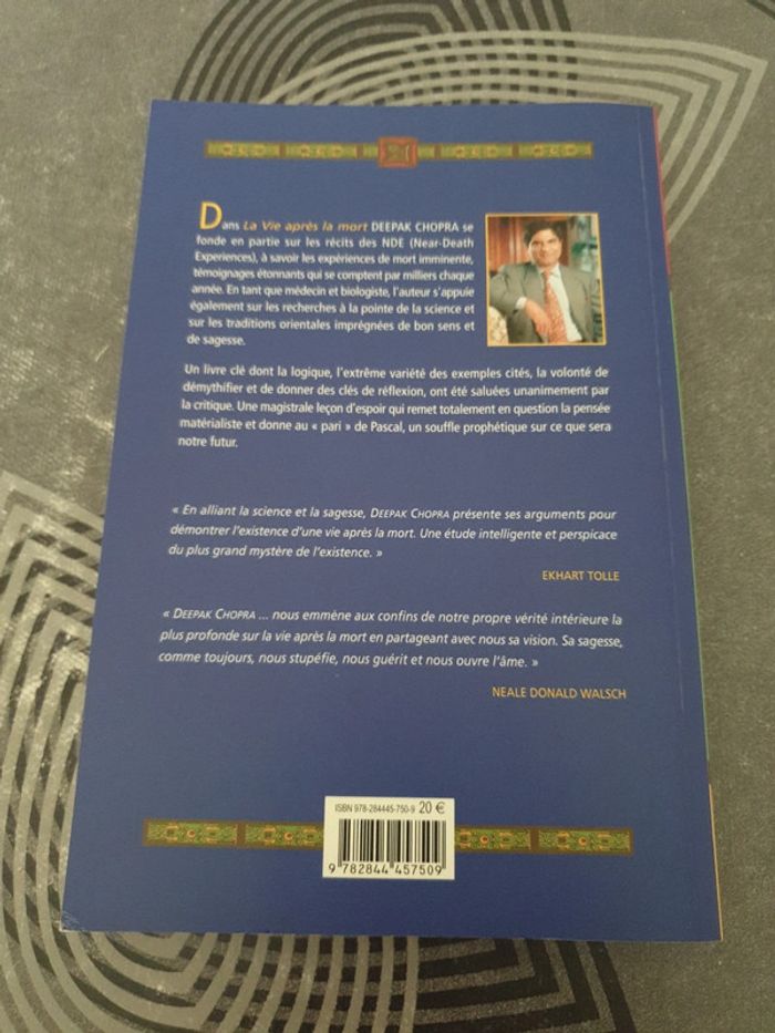 La vie après la mort Deepak Chopra - photo numéro 2