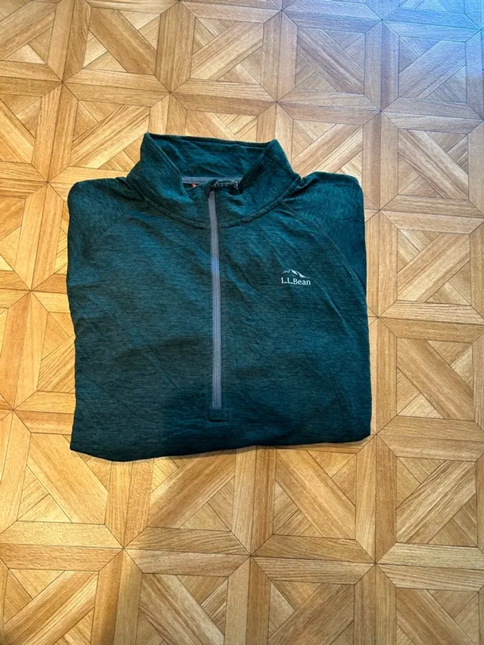 Pull homme sweat homme zip taille 38 M L.L. bean - photo numéro 3