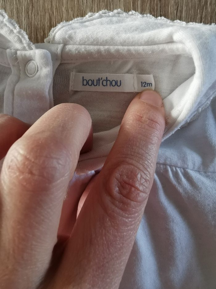 Ensemble bébé fille 12mois pantalon et t-shirts manches longues sergent major et boutchou tbe - photo numéro 7