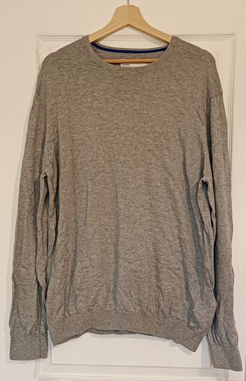 Pull Fin Gris Célio Homme