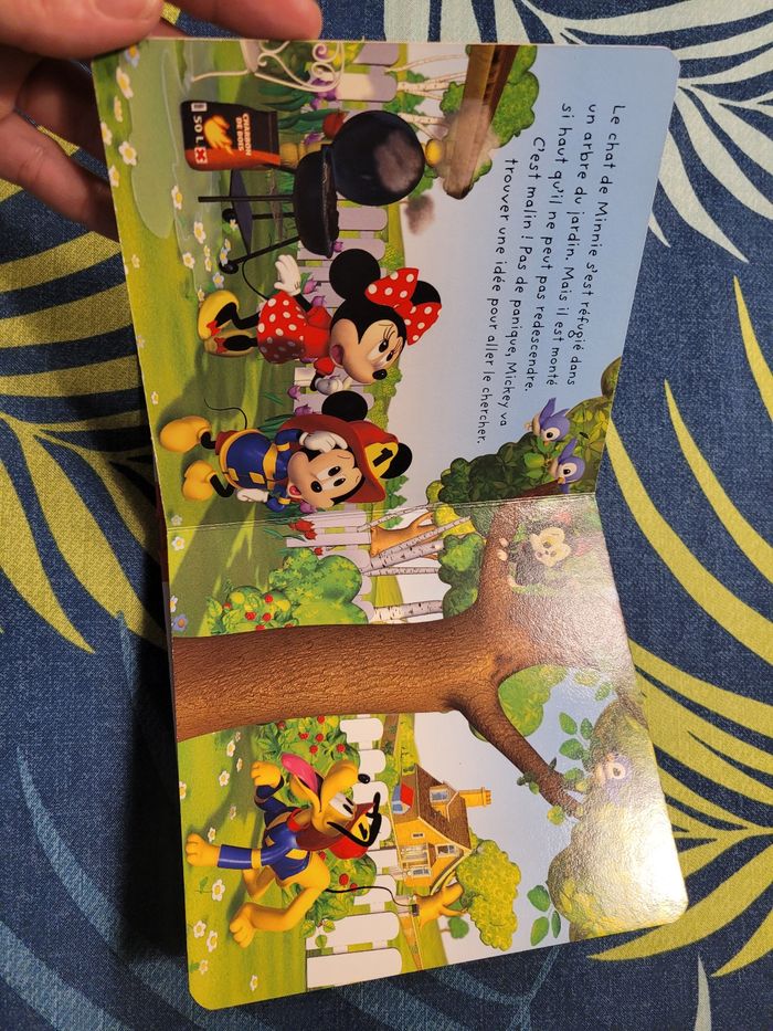 Livre p'tit mickey pompier disney - photo numéro 8