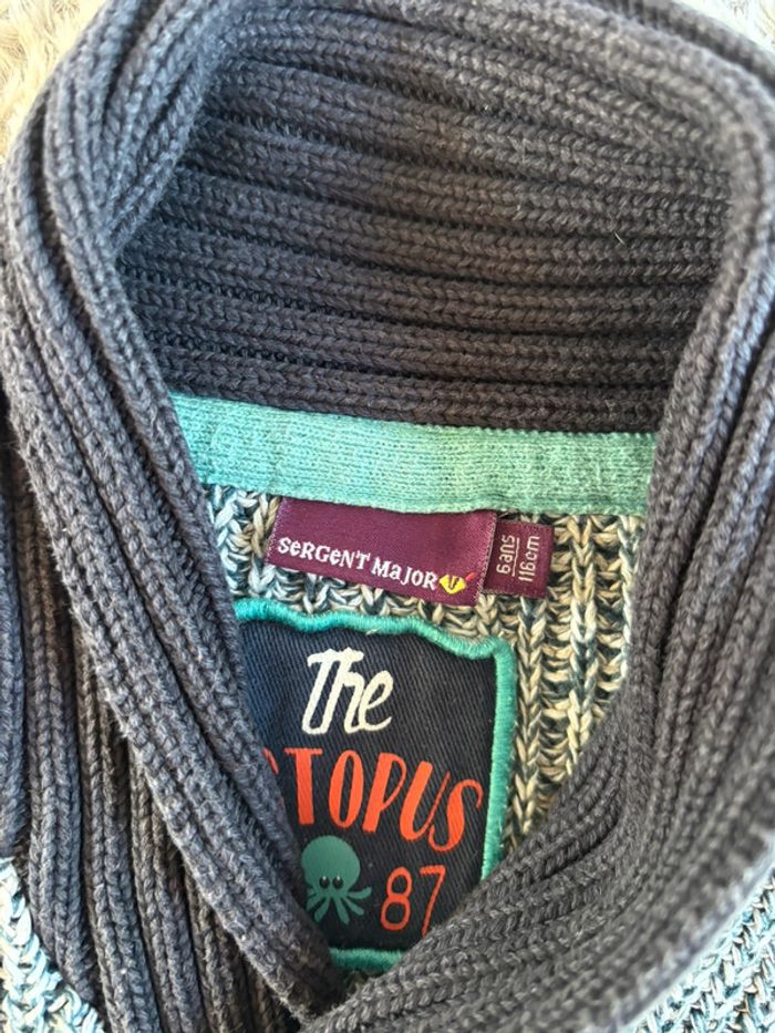 Gilet laine Sergent Major - photo numéro 4