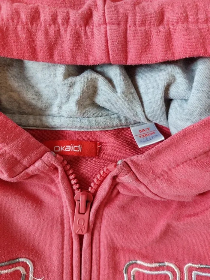 Lot de 2 gilets zippés à capuche 6A - photo numéro 2
