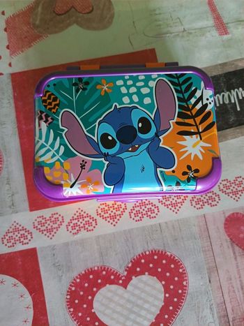 Boite a goûter stitch