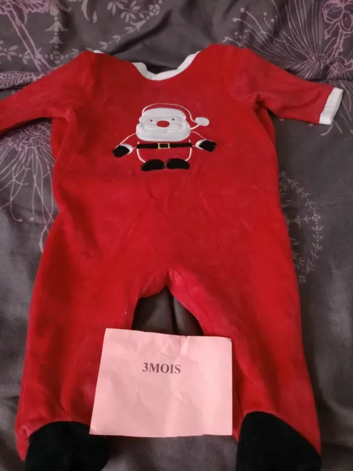 Pyjama noel 3 mois