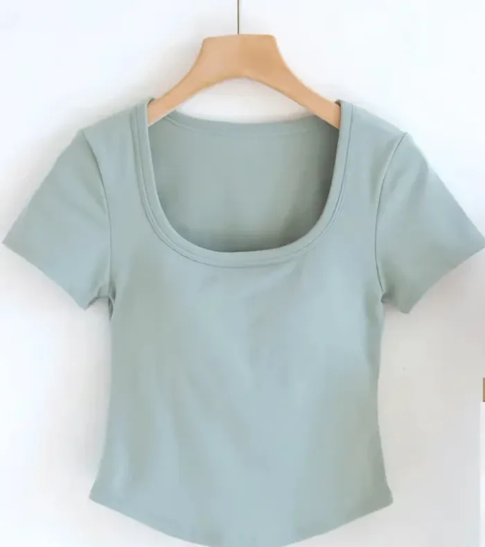 T shirt brassière intégrée rembourrée - photo numéro 2