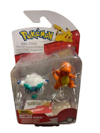 Figurines Pokémon Battle Figure Pack Darumarond de Galar et Salameche Jazwares neuf