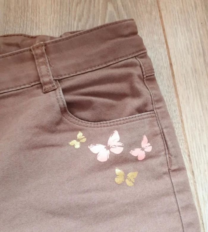 Jeans brun 10 ans - photo numéro 2