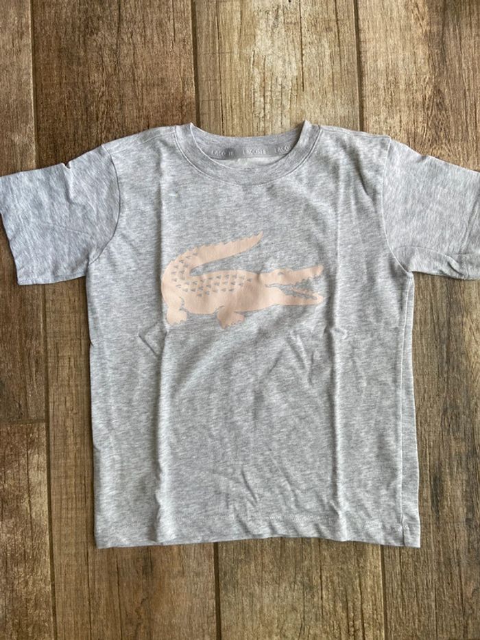 T-shirt Lacoste manches courtes fille