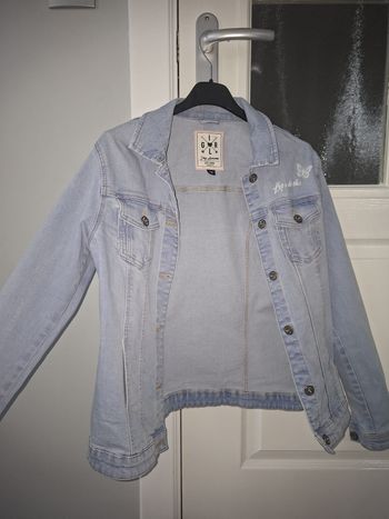 Veste en jeans fille 
