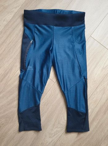 Pantacourt sport kalenji bleu