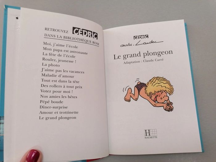 Cedric lot de 5 livres - photo numéro 7