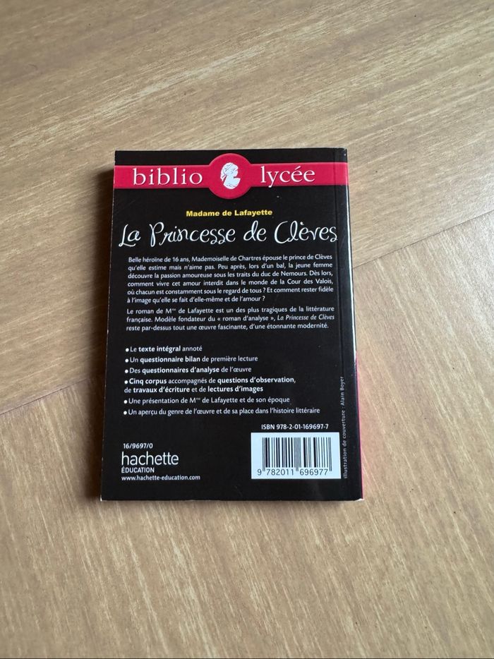 Livre la princesse de Clèves - photo numéro 3