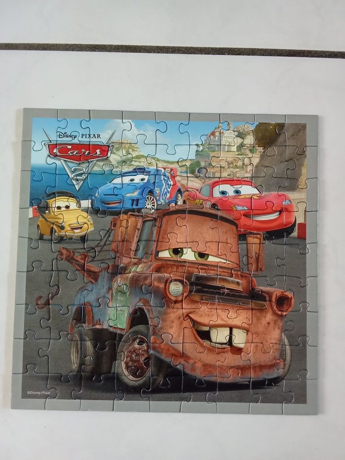 4 puzzles Cars 2 (5 ans  et +) - photo numéro 4