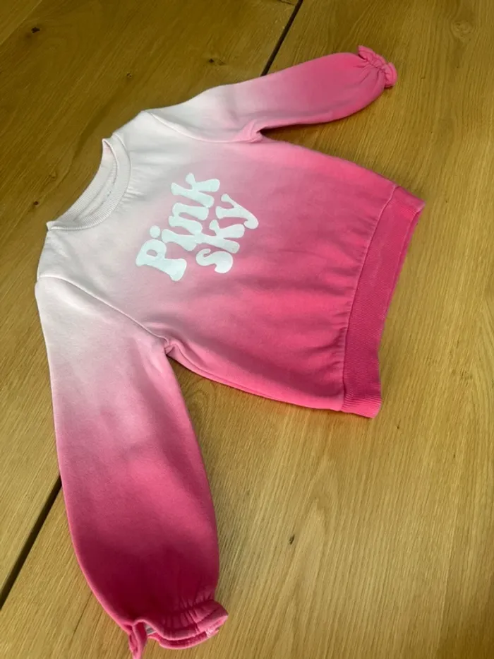 Ensemble jogging 3 pièces dégradé de rose - Taille 3 Ans - photo numéro 10