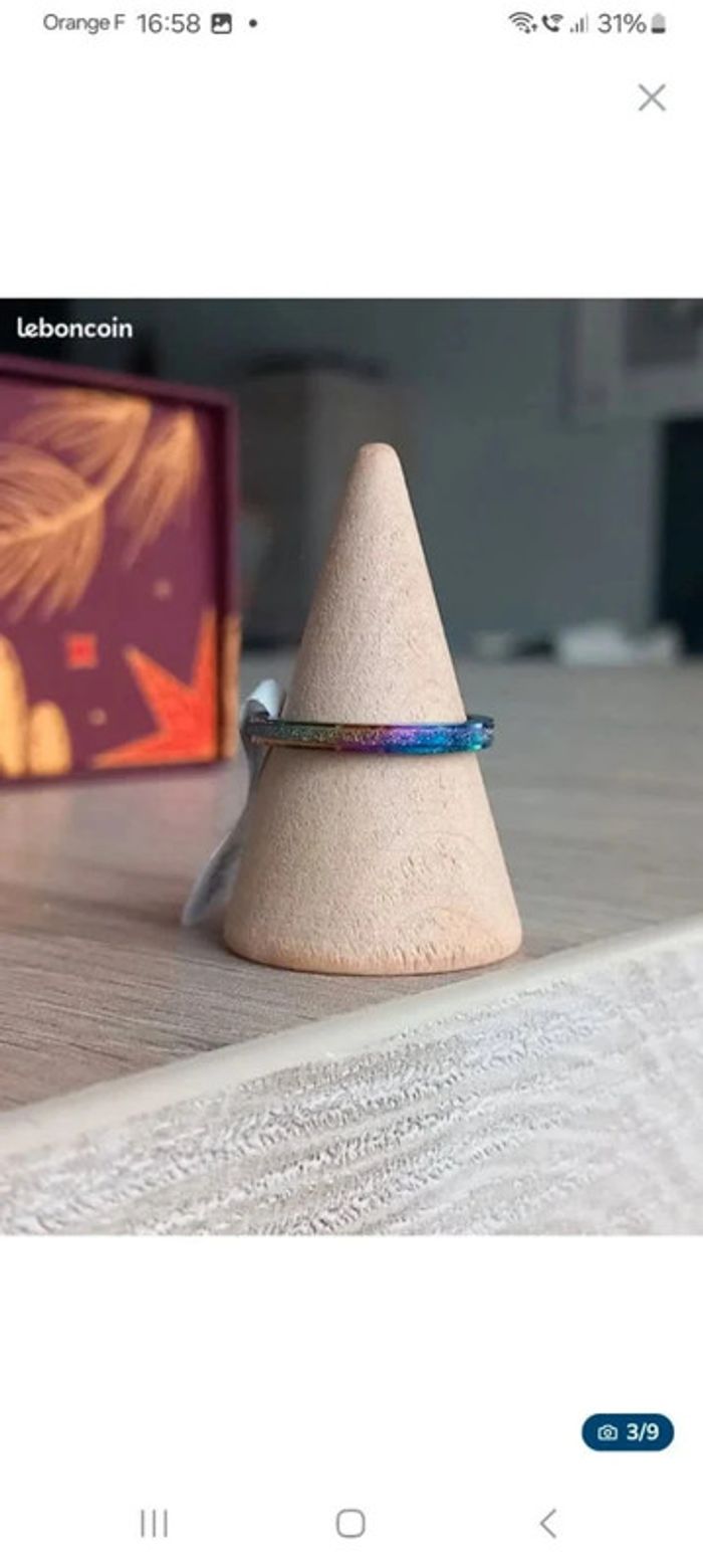 Bague Multicolore taille 17 (54) - photo numéro 2