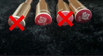 Lot rouges à lèvres Lancôme