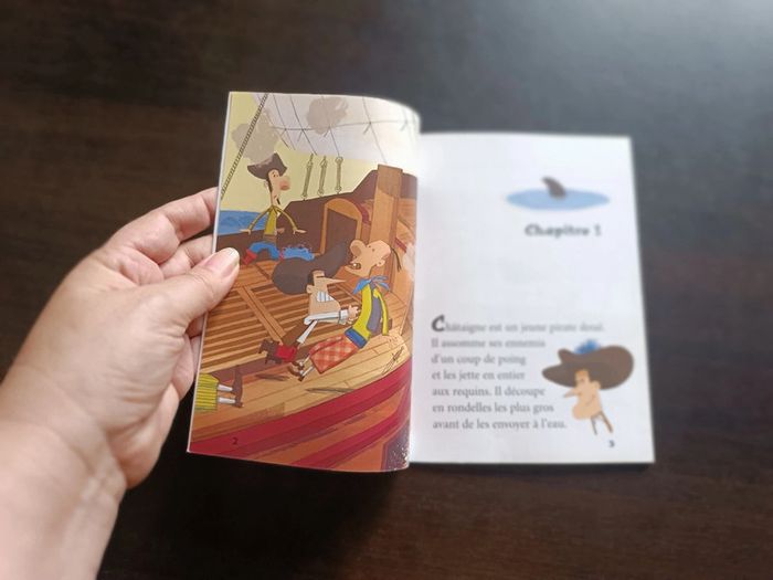 Livre LE PIRATE TÊTE À CLAQUES - photo numéro 4