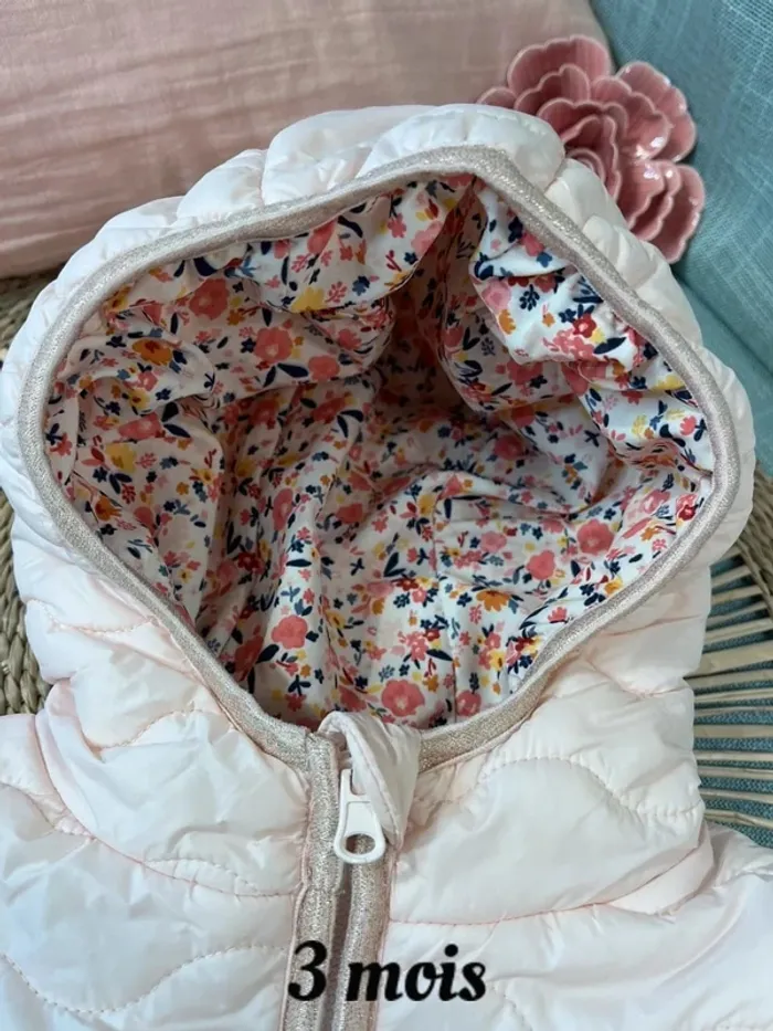 Veste mi-saison réversible 3 mois - photo numéro 9