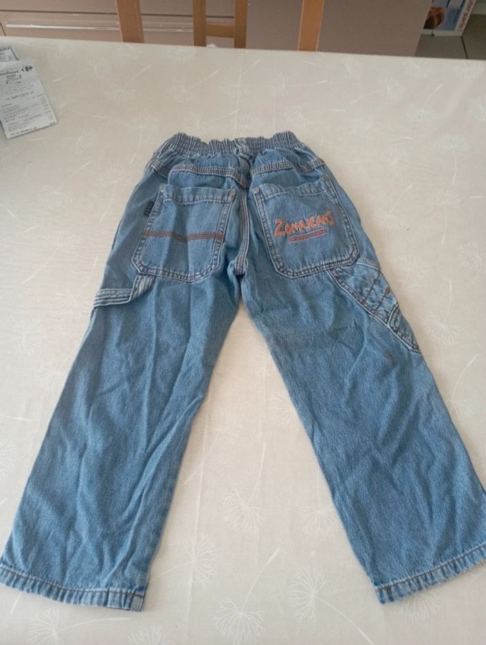 Pantacourts en jean bleu 8 ans 2€ - photo numéro 3