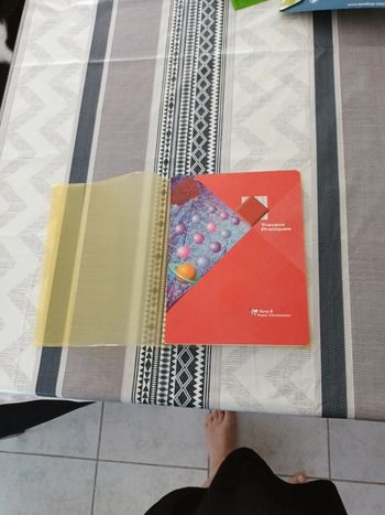 Cahier travaux pratique avec protégé cahier neuf