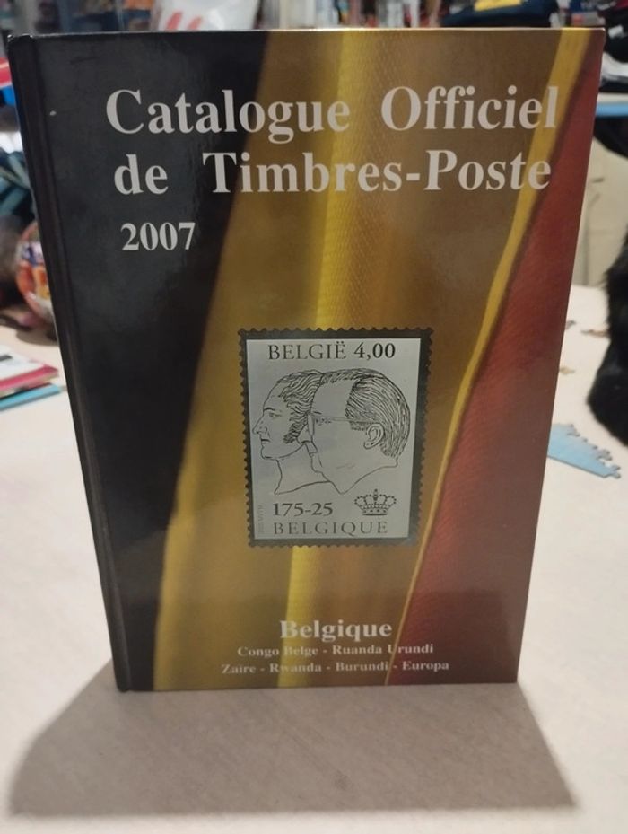 Catalogue des timbres 2007