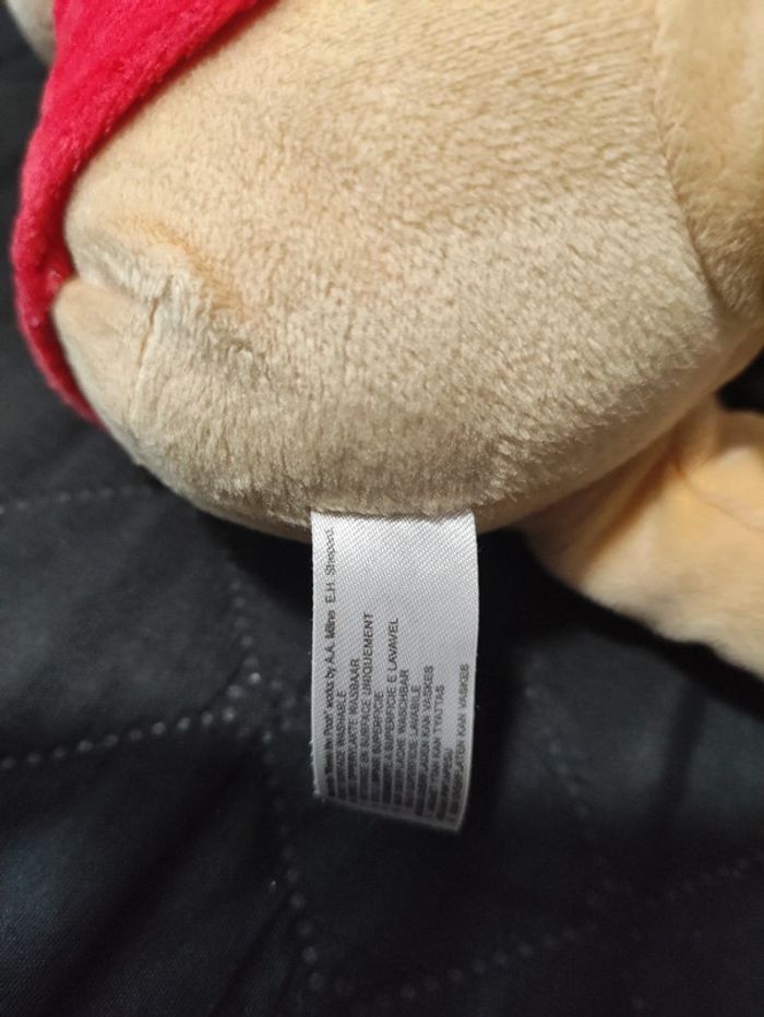 Lot de 2 doudous Winnie l'ourson et Porcinet - photo numéro 4