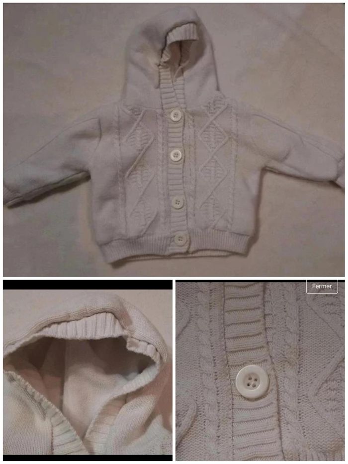 lot gilets mixte épais taille 6 mois - photo numéro 2