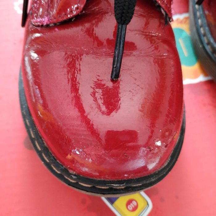 Bottines style Dr Marteens rouges pointure 29 Xti Kids - photo numéro 2