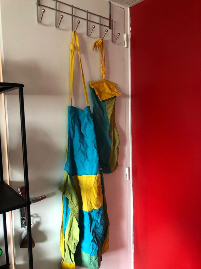 Lot tablier /range sac