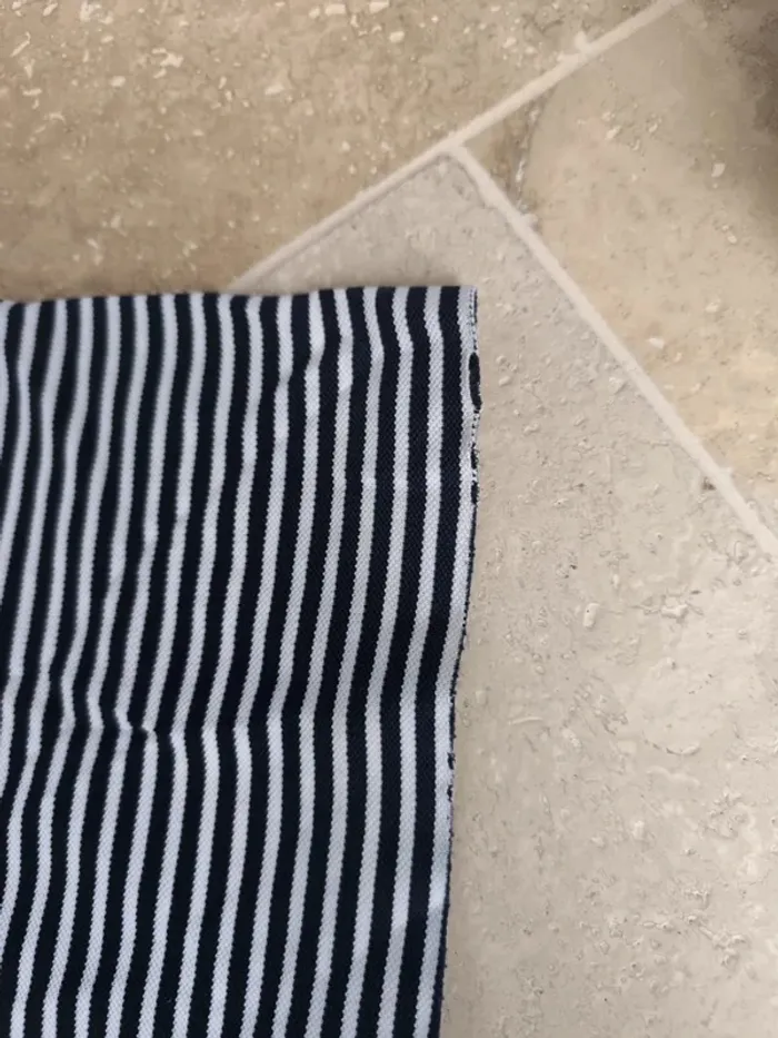 Polo Ralph Lauren Golf homme taille XL marinière rayures fines logo blanc - photo numéro 7