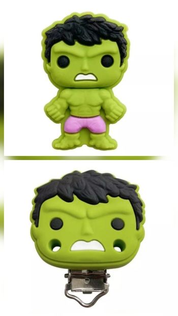 Clips et perles Hulk