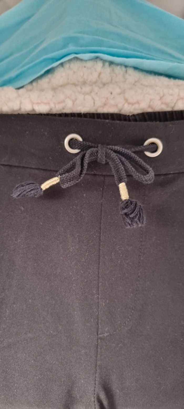 Pantalon carotte ceinturé femme - photo numéro 5