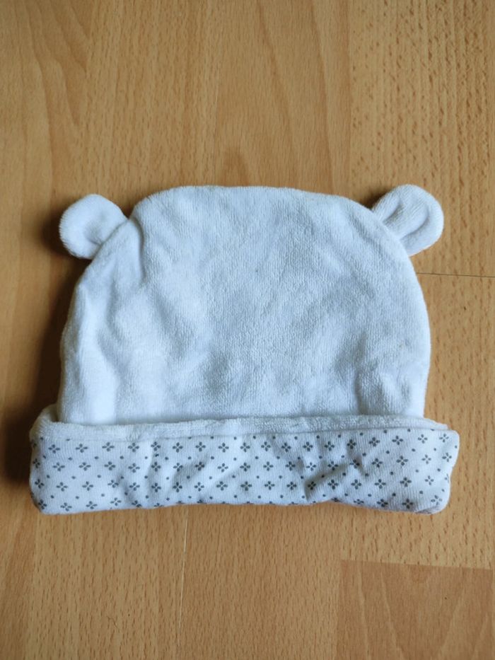 Bonnet ours blanc Bébérêve en 3M - photo numéro 2