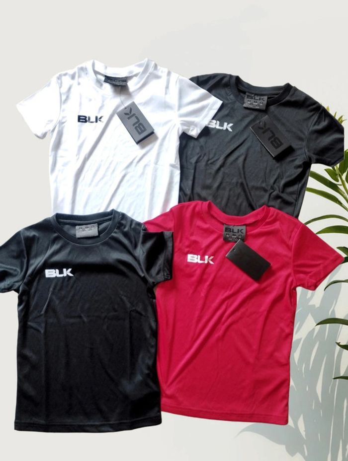 Lot 6 t-shirts manches courtes BLK neuf