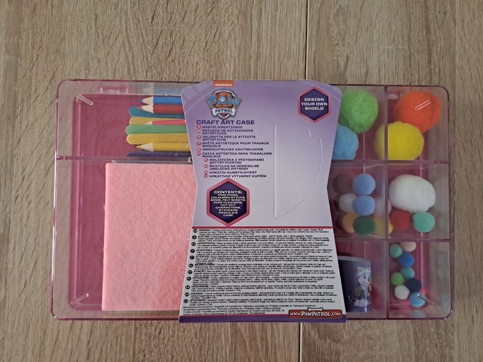 Boite de travaux manuels la pat patrouille neuf - photo numéro 2