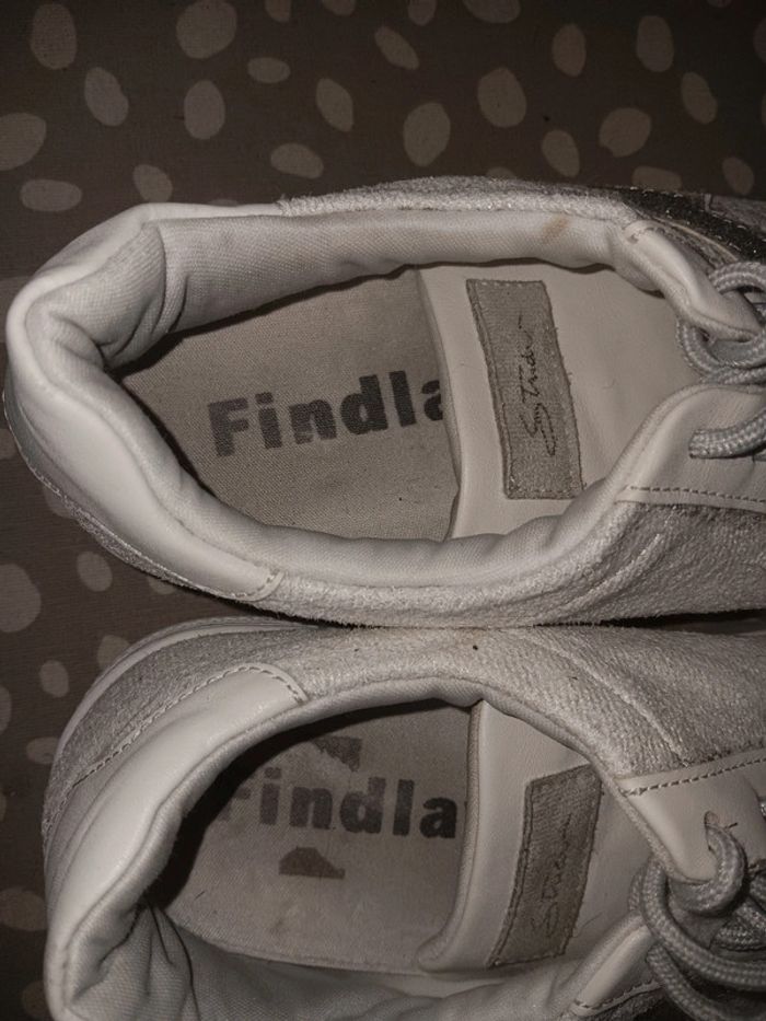 Chaussures blanche  argenté - photo numéro 5