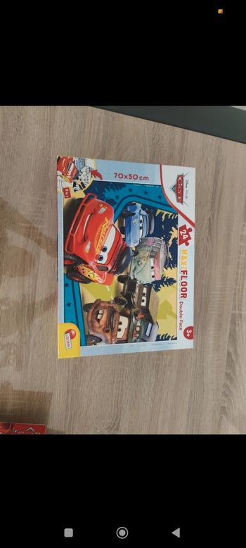 Grand puzzle Cars double face