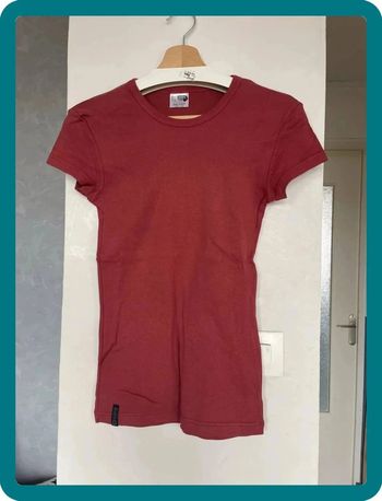 T-shirt bordeaux