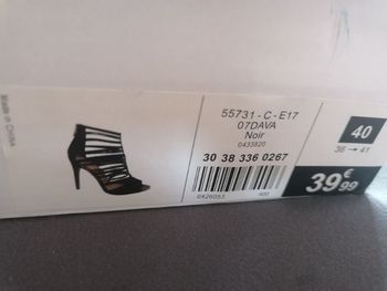 Escarpin talon haut