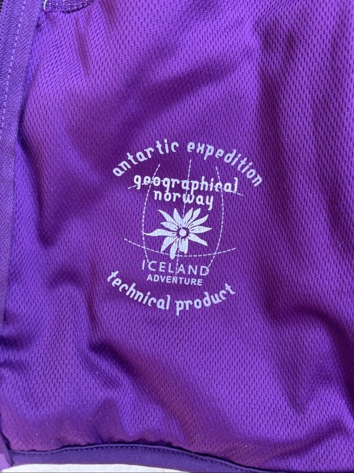 Polaire Geographical Norway violet - S - photo numéro 10