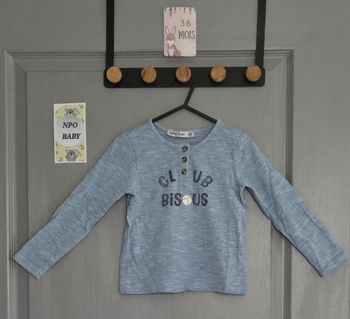 Tee shirt garçon taille 36 mois
