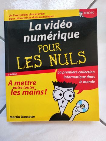 Livre la vidéo numérique pour les nuls