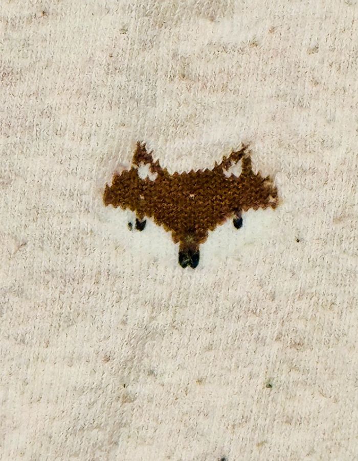 Collants renards beige 5 -6 ans 27 / 29 - photo numéro 2